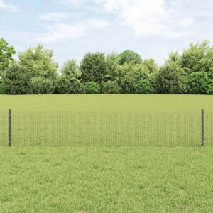 Pood24 keevitatud traadi aed 22 U-postiga Hall 0.4x50 m Teras