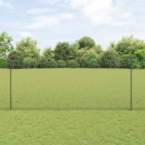 Pood24 keevitatud traafikaitse koos 44 U postiga hall 1.4x50 m teras