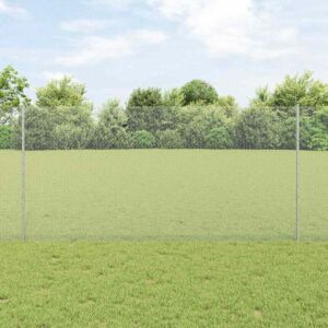 Pood24 Aed koos postidega Hõbedane 1.2 x 50 m Teras