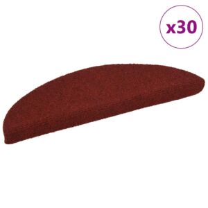 Pood24 isekleepuvad trepimatid, 30 tk, 56 x 17 x 3 cm, bordoopunased, poolringikujulised