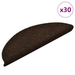 Pood24 isekleepuvad trepimatid, 30 tk, tumepruun, 56x17x3 cm