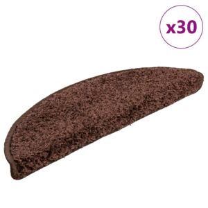 Pood24 trepimatid 30 tk 56 x 17 x 3 cm pruunid poolringikujulised