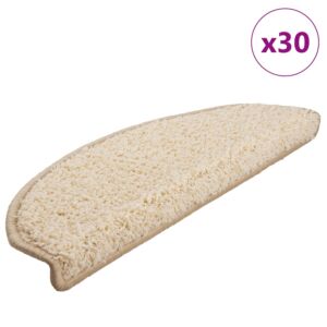 Pood24 trepimatid 30 tk 65 x 21 x 4 cm kreemjad poolringikujulised suured