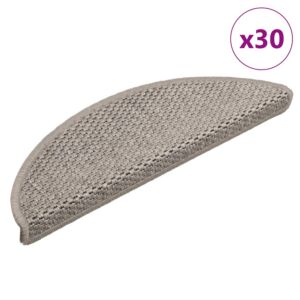 Pood24 isekleepuv trepivaip, 30 tk, 56x17x3 cm, hõbe