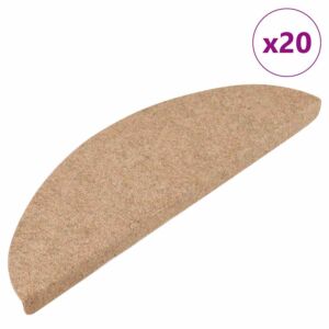 Pood24 trepimatid Isekleepuvad 20 tk Beež 56x17x3 cm