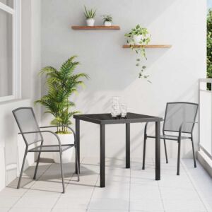 Pood24 Aia söögilaudade komplekt 3 pcs Antratsiit Teras