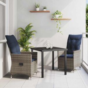Pood24 Aia söögilaudade komplekt 3 pcs Hall polürotang