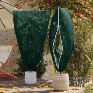 Pood24 Külmakaitse Taime Fliiskatted 5 pcs Roheline 1,55 x 1 m