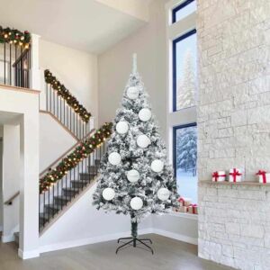 Pood24 Jõulupallide komplekt 3 pcs Valge