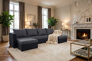 U-kujuline nurgadiivanvoodi Elsa