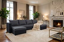 U-kujuline nurgadiivanvoodi Elsa