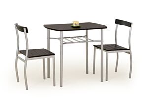 LANCE laud + 2 tooli värv: wenge