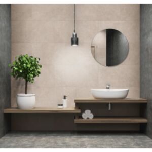 Grosfillex seinakatteplaat "Gx Wall+", 5 tk, kivi, 45x90 cm, kreemjas