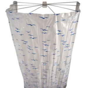 RIDDER dušikardin "Ombrella" 200 cm, sinine
