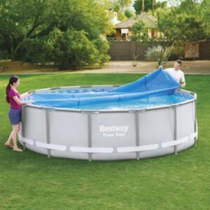 Bestway päikesetoitel basseinikate "Flowclear" 427 cm
