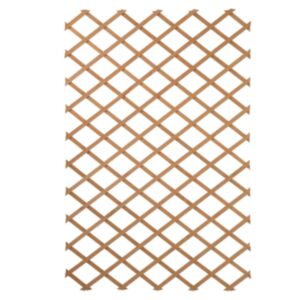 Садовая решетка Nature 100 x 200 см, деревянная, натуральная