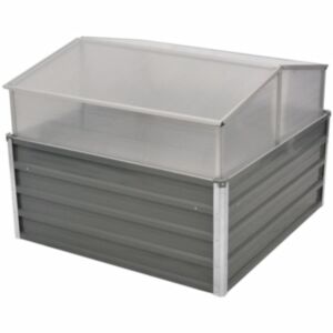 POOD24i теплица 100 x 100 x 85 см, оцинкованная сталь, серый