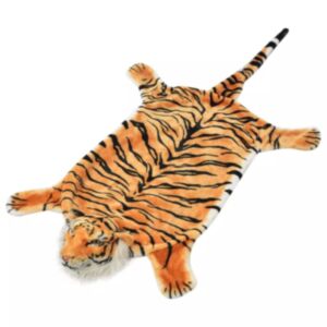 Pood24 tiigrikujuline vaip, plüüs 144 cm pruun