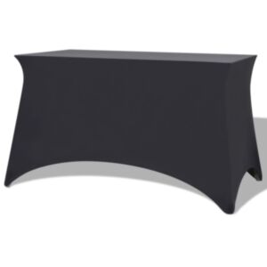 Pood24i накидка на стол натяжная на 2 шт.120 x 60,5 x 74 см серый антрацит