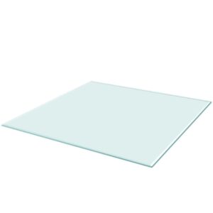 Pood24i lauaplaat karastatud klaasist, kandiline, 700 x 700 mm
