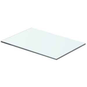 Pood24i klaasist riiuliplaat 40 x 20 cm läbipaistev