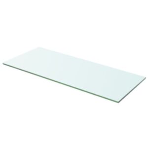 Pood24i klaasist riiuliplaat 60 x 20 cm läbipaistev