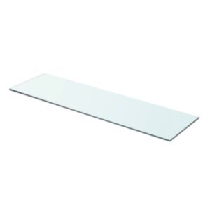 Pood24i klaasist riiuliplaat 70 x 20 cm läbipaistev