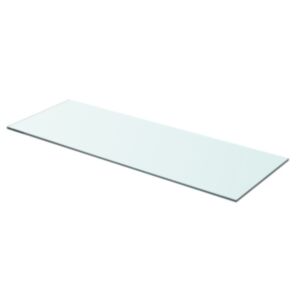 Pood24i klaasist riiuliplaat 70 x 25 cm läbipaistev
