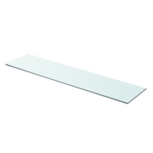 Pood24i klaasist riiuliplaat 90 x 20 cm läbipaistev