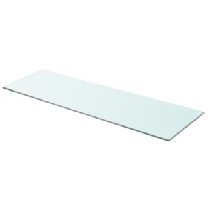 Pood24i klaasist riiuliplaat 90 x 30 cm läbipaistev