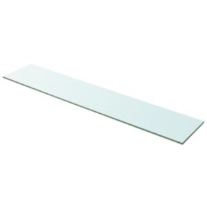 Pood24i klaasist riiuliplaat 100 x 20 cm läbipaistev