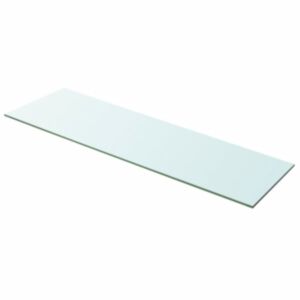 Pood24i klaasist riiuliplaat 100 x 30 cm läbipaistev