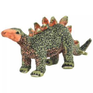 Pood24 seisev dinosaurus/stegosaurus, plüüs, roheline ja oranž XXL