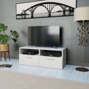 POOD24 тумба под ТВ, ДСП 95 x 35 x 36 см, белый