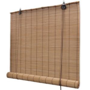 POOD24 жалюзи, бамбук 80 x 220 см, коричневые