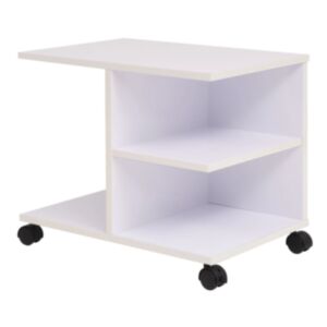 POOD24 полка на колесиках 50 x 35 x 42 см, белая