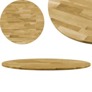 Pood24 lauaplaat tammepuidust, ümmargune, 23 mm, 600 mm 