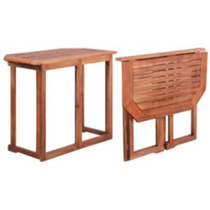 POOD24 Стол для бистро, 90 x 50 x 75 см, акация