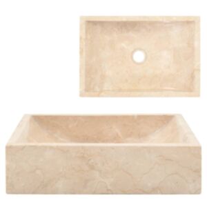 Pood24 valamu 45 x 30 x 12 cm marmor kreemjas