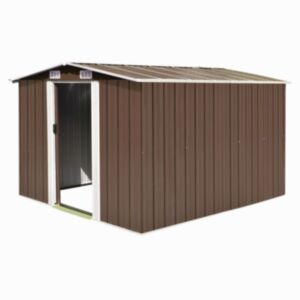 Pood24 aiakuur 257 x 298 x 178 cm metallist, pruun