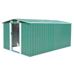 Pood24 aiakuur 257 x 398 x 178 cm metallist, roheline