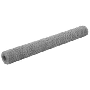 POOD24 проволочная сетка садовая, оцинкованная сталь 25 x 1,2 м, серебро