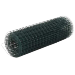 POOD24 проволочная сетка садовая сталь, с ПВХ покрытием 25 x 0,5 м, зеленая