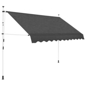 Pood24 käsitsi kokkupandav varikatus, 250 cm, antratsiit