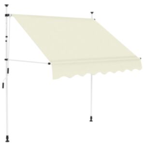 Pood24 kokkupandav varikatus, 150 cm, kreemjas