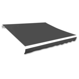 Pood24 varikatuse riie, antratsiit, 400 x 300 cm