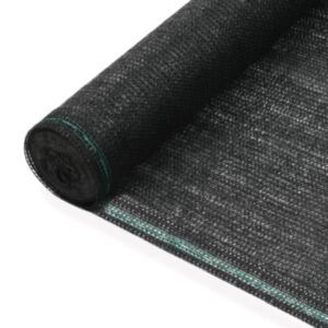 Pood24 tenniseväljaku võrk, HDPE, 2 x 50 m, must