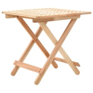 POOD24 раскладной дополнительный столик, ореховое дерево, 50 x 50 x 49 см