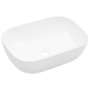 Pood24 valamu, 45,5 x 32 x 13 cm, keraamiline, valge