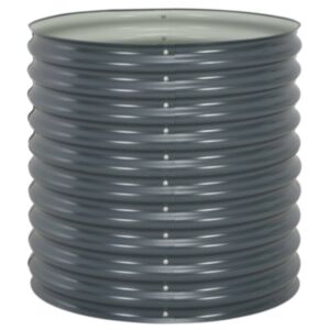 Коробка для растений POOD24, оцинкованная сталь, 80 x 80 x 81 см, серый